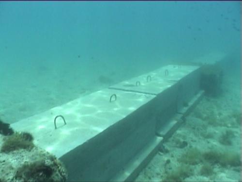 Underwater protection blocks - coastal protection